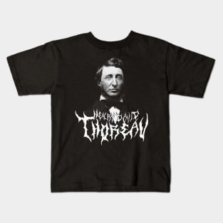 Henry David Thoreau Metal Kids T-Shirt